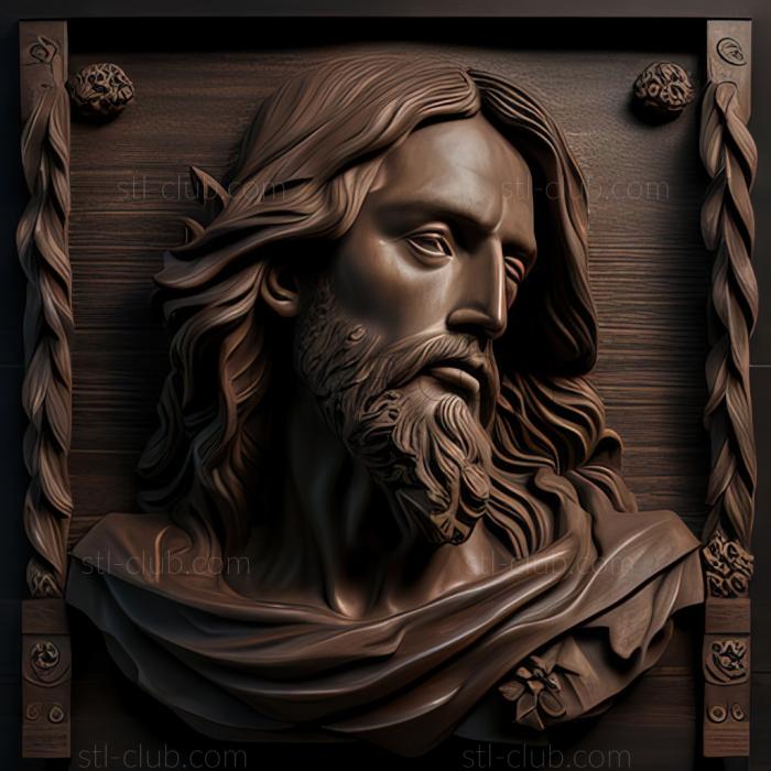 3D model st jesus (STL)